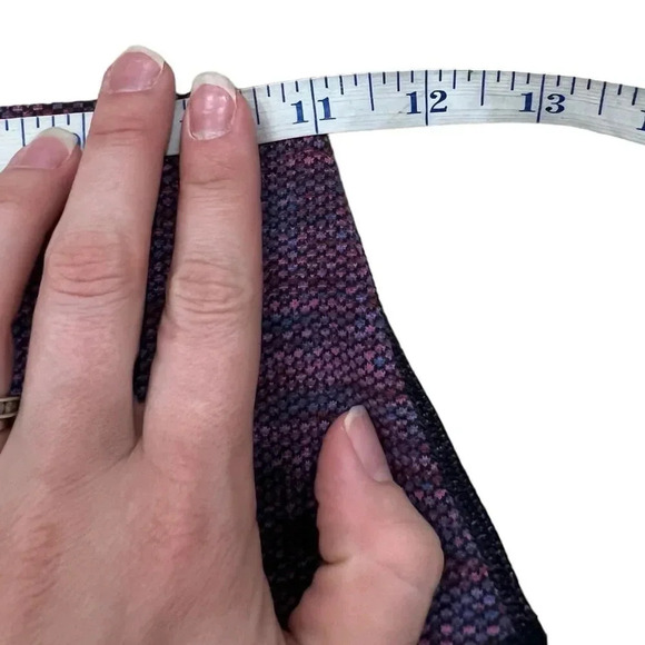 Lululemon Purple Heather Wunder Under Crop II Leggings 4 - Picture 5 of 6